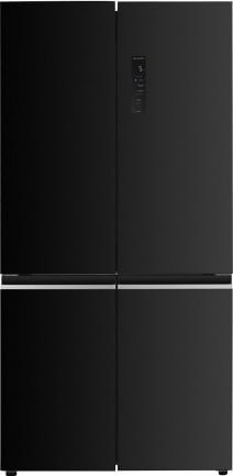 מקרר 4 דלתות טיסיאל דגם TRF561 זכוכית שחורה