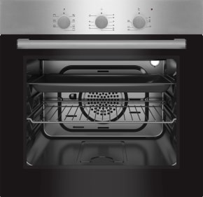 תנור בנוי 60 ס”מ מאסימו דגם LAV505 MIX נירוסטה
